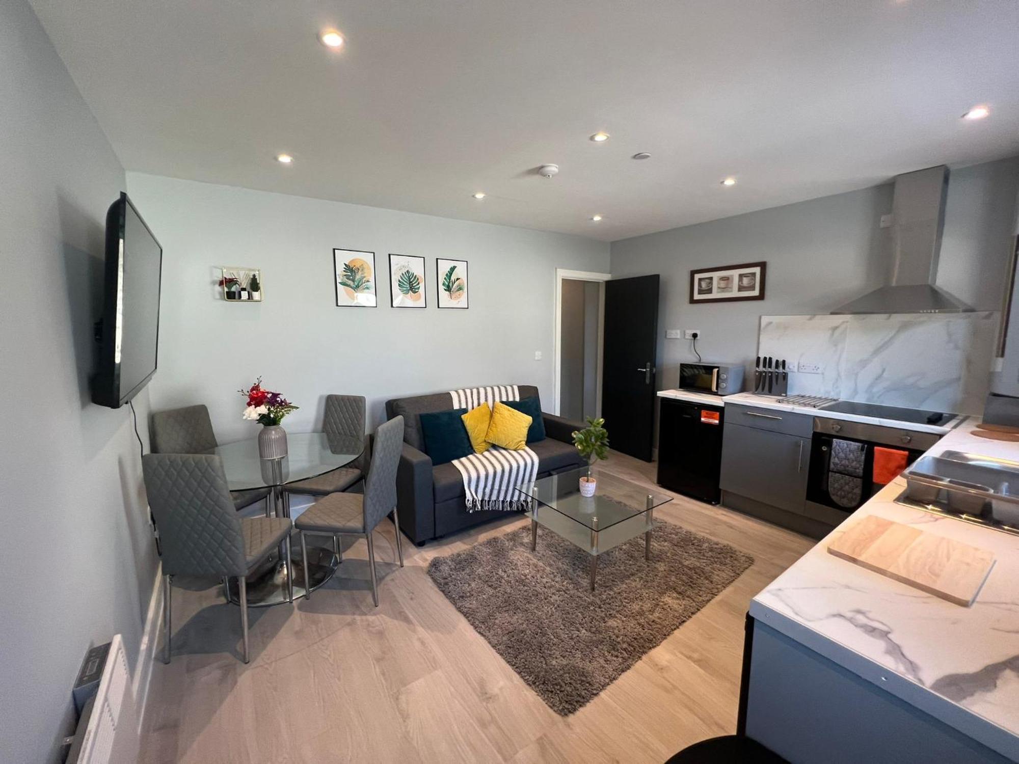 Apartment New Modern Flat! Monthly Discount! Near Centre Cardiff